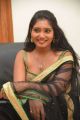 Heroine Eesha Hot in Transparent Black Saree Photos