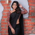 Actress Eesha Rebba Saree New Photoshoot Stills