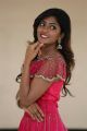 Actress Eesha Rebba Stills in Dark Pink Dress