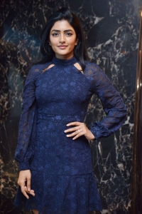 Actress Eesha Rebba Pictures in Dark Blue Skirt