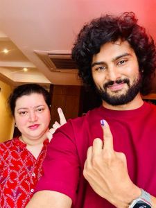 Celebrities Cast Their Vote for Elections 2024 Photos