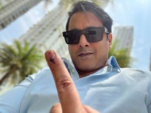 Celebrities Cast Their Vote for Elections 2024 Photos