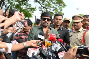 Chiranjeevi Cast Vote for Elections 2024 Photos