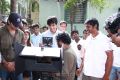 Jiiva, cinematographer R.Madhi at Endrendrum Punnagai Movie Launch Stills
