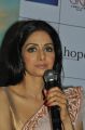 Actress Sridevi at English Vinglish Tamil Trailer Launch Stills