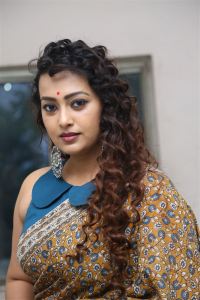 Actress Ester Noronha Saree Pictures @ Maya Pre Release