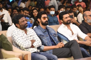 Pandiraj, Rana Daggubati, Suriya @ ET Pre Release Event Stills