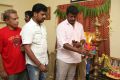 KS Thangasamy, R.Parthiban at Ettuthikkum Madhayanai Movie Launch Stills