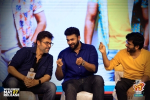 Venkatesh, Varun Tej, Anil Ravipudi @ F3 Movie Team Fun Interaction Stills