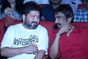 Kasarla Shyam, Bhaskarabhatla @ F3 Movie Pre Release Event Stills