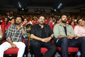 Anil Ravipudi, Venkatesh, Varun Tej @ F3 Movie Pre Release Event Stills