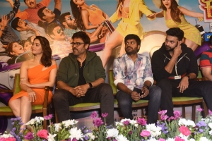 Venkatesh, Anil Ravipudi, Varun Tej @ F3 Movie Trailer Launch Photos