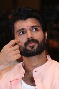 Actor Vijay Devarakonda @ Family Star Movie Press Meet Stills