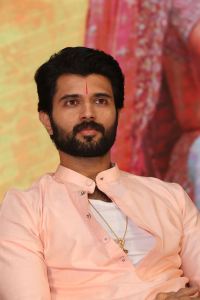 Actor Vijay Devarakonda @ Family Star Movie Press Meet Stills