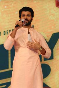 Actor Vijay Devarakonda @ Family Star Movie Press Meet Stills