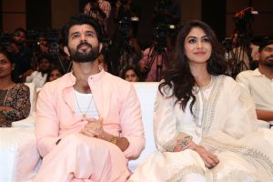 Vijay Devarakonda, Mrunal Thakur @ Family Star Movie Press Meet Stills