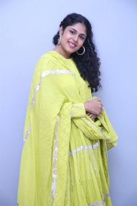 Actress Faria Abdullah in Yellow Salwar Kameez Pictures