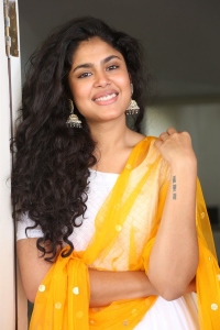 Actress Faria Abdullah Cute Stills @ Ravanasura Interview