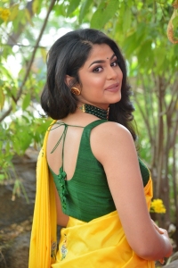 Actress Faria Abdullah Pics @ Ravanasura Movie Launch