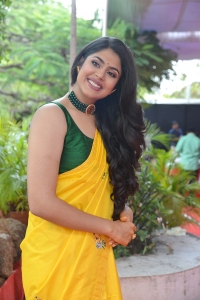 Actress Faria Abdullah Pics @ Ravanasura Movie Opening