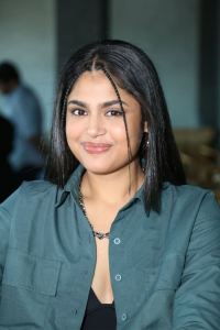 Actress Faria Abdullah Stills @ Dance Ikon 2 Wild Fire Press Meet