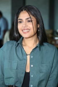 Actress Faria Abdullah Stills @ Dance Ikon Show Press Meet