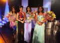 Jacqueline Fernandez with Winners - Muskaan Sodhi, Malvika Sitlani (Title winner) &   Steffi Natalya of 'Femina Style Diva' Pune