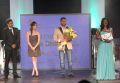 Yami Gautam falicitating the 1st runner up Steffi Natalya of 'Femina Style Diva' Pune