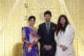 Gayathri Raguram @ Feroz Vijayalakshmi Wedding Reception Stills