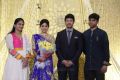 Feroz Vijayalakshmi Wedding Reception Stills