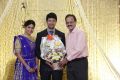 Dhananjayan G @ Feroz Vijayalakshmi Wedding Reception Stills