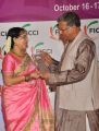 The Award to Ms Sheela was Given by Mr. Girish Karnad at FICCI MEBC 2012