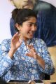 Fidaa Heroine Sai Pallavi Interview Stills