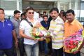 Fidaa Team at Vijayawada Airport Photos