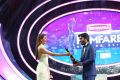 Kajal Agarwal, Dhanush @ Filmfare Awards (South) 2015 Photos