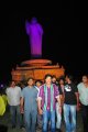 Flying Sky Lanterns Buddha Statue Hyderabad