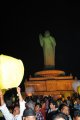 Flying Sky Lanterns Buddha Statue Hyderabad