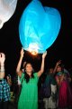 Flying Sky Lanterns Buddha Statue Hyderabad