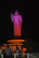 Flying Sky Lanterns Buddha Statue Hyderabad