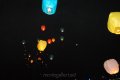 Flying Sky Lanterns Buddha Statue Hyderabad