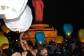 Flying Sky Lanterns Buddha Statue Hyderabad