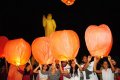 Flying Sky Lanterns Buddha Statue Hyderabad