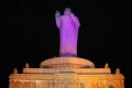 Flying Sky Lanterns Buddha Statue Hyderabad