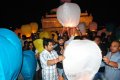 Flying Sky Lanterns Buddha Statue Hyderabad