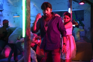 Rajasekhar, Sheena Shahabadi in Gaddam Gang Telugu Movie Stills