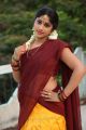 Telugu Actress Gagana Photos in Half Saree