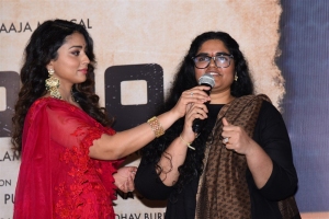 Shriya Saran, Sujana Rao @ Gamanam Movie Press Meet Stills