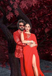 Ram Charan, Kiara Advani in Game Changer Movie HD Images