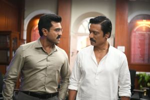 Ram Charan, SJ Suryah in Game Changer Movie HD Images