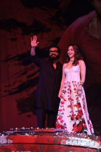 Ram Charan, Kiara Advani @ Game Changer Teaser Launch Lucknow Stills